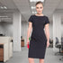 House of Uniforms The Cap Sleeve Dress | Microfibre LSJ Collection