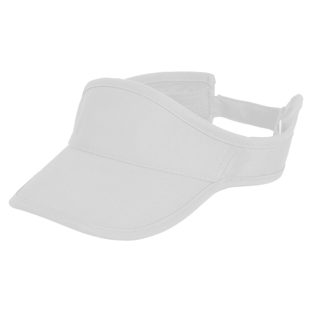 House of Uniforms The Sports Visor Legend White