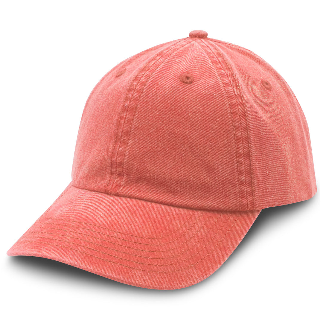 House of Uniforms The Washed Chino Cap Legend Tangerine