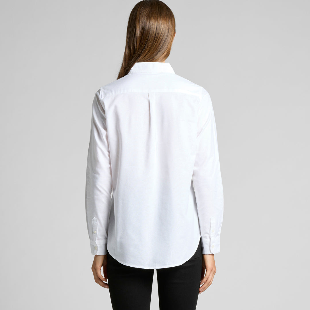 House of Uniforms The Oxford Shirt | Long Sleeve | Ladies AS Colour