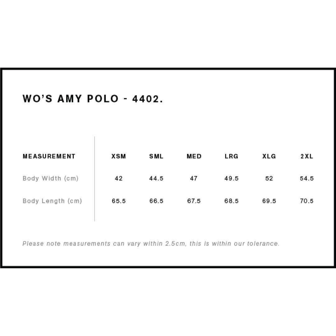 House of Uniforms The Amy Polo | Ladies | Short Sleeve AS Colour
