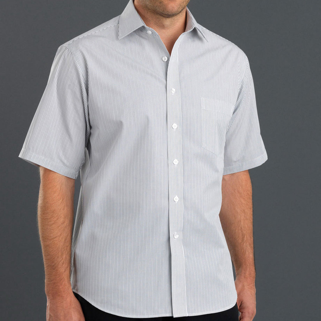House of Uniforms The Leeds Shirt | Mens | Short and Long Sleeve John Kevin Steel