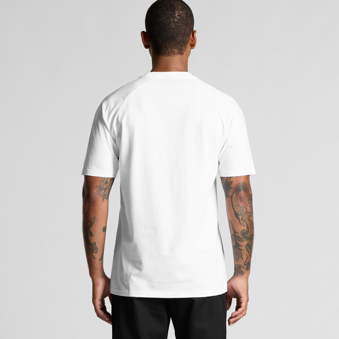 House of Uniforms The Staple Raglan Tee | Mens AS Colour