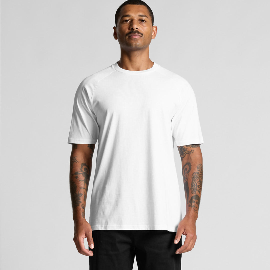 House of Uniforms The Staple Raglan Tee | Mens AS Colour