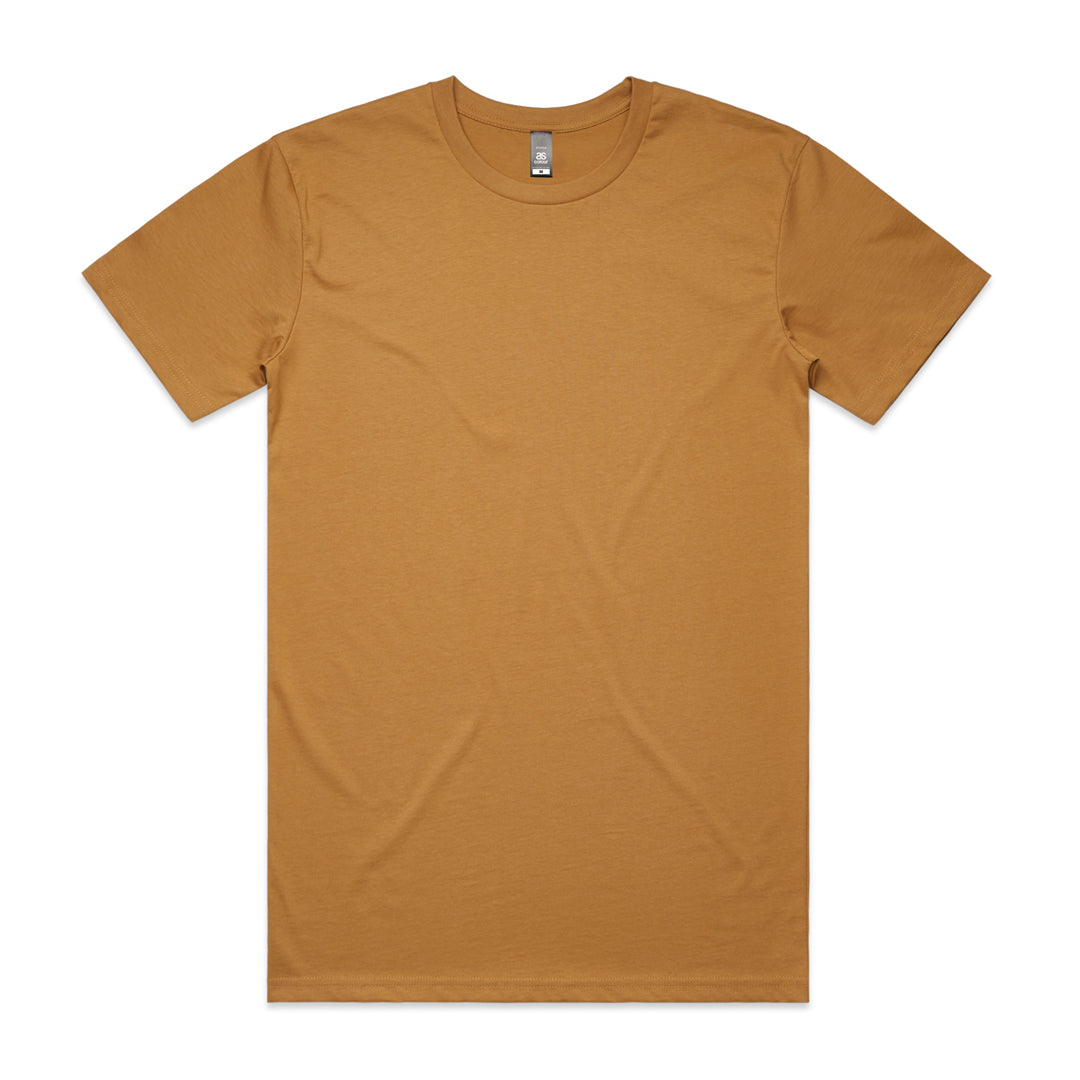 House of Uniforms The Staple Tee | Mens | Short Sleeve AS Colour Camel