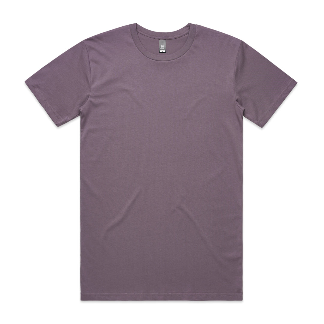 House of Uniforms The Staple Tee | Mens | Short Sleeve AS Colour Mauve