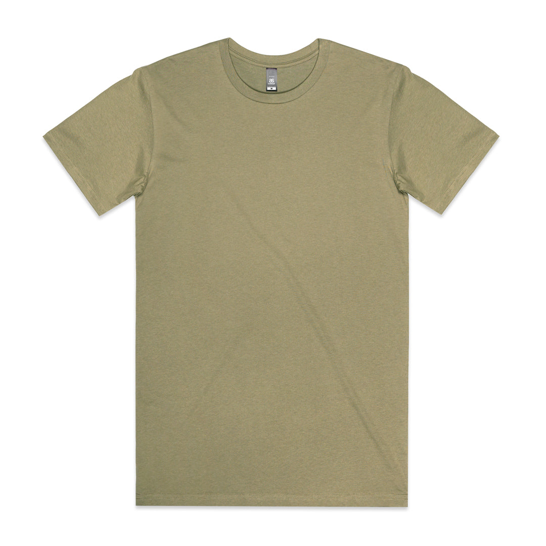 House of Uniforms The Staple Tee | Mens | Short Sleeve AS Colour Safari