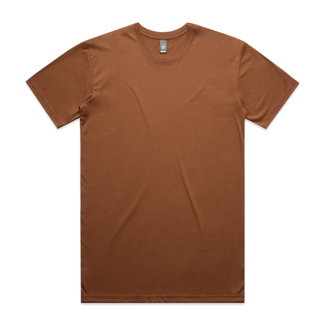 House of Uniforms The Staple Tee | Mens | Short Sleeve AS Colour Cocoa