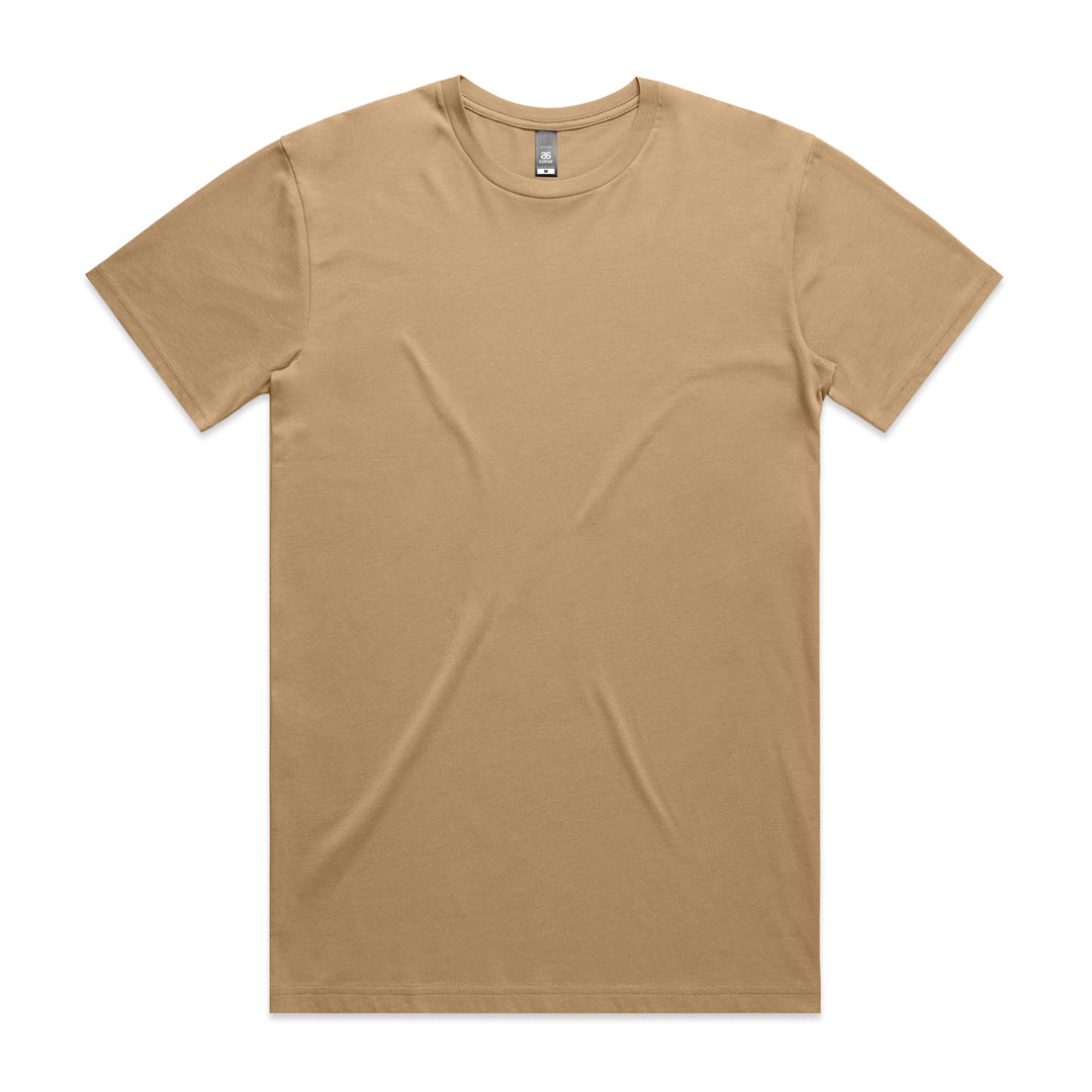 House of Uniforms The Staple Tee | Mens | Short Sleeve AS Colour Khaki-as