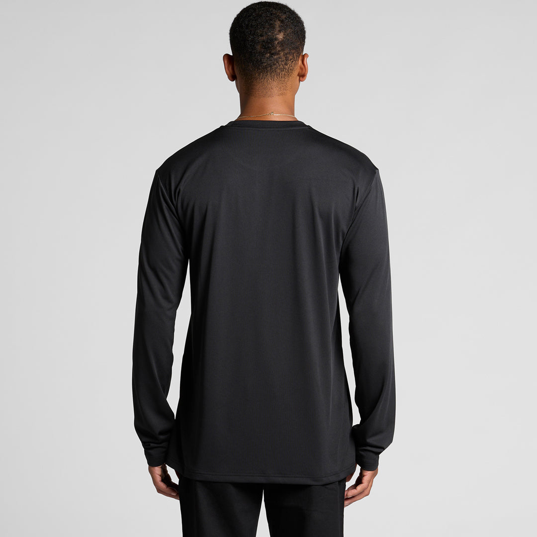 House of Uniforms The Staple Active Tee | Mens | Long Sleeve AS Colour