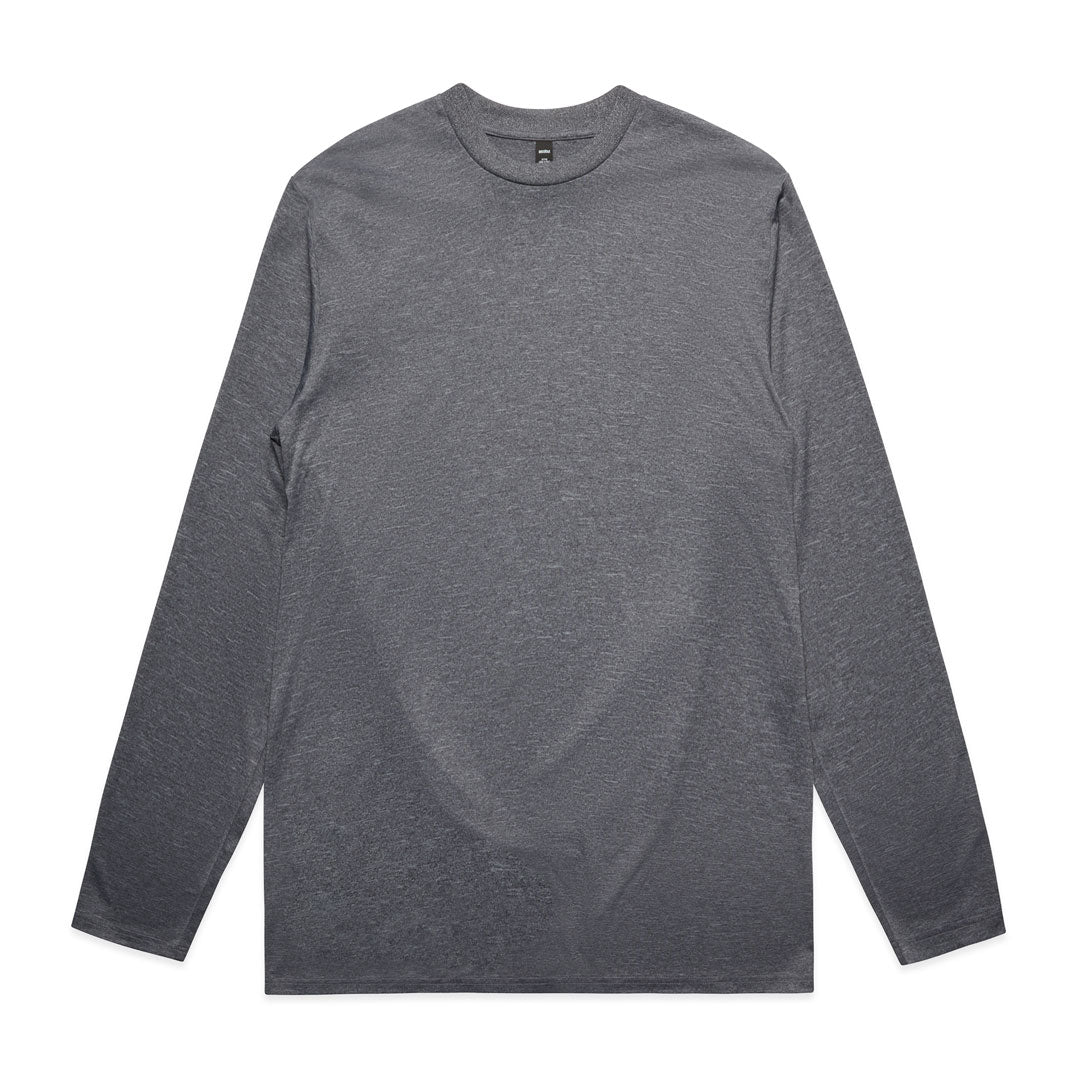 House of Uniforms The Staple Active Tee | Mens | Long Sleeve AS Colour Graphite