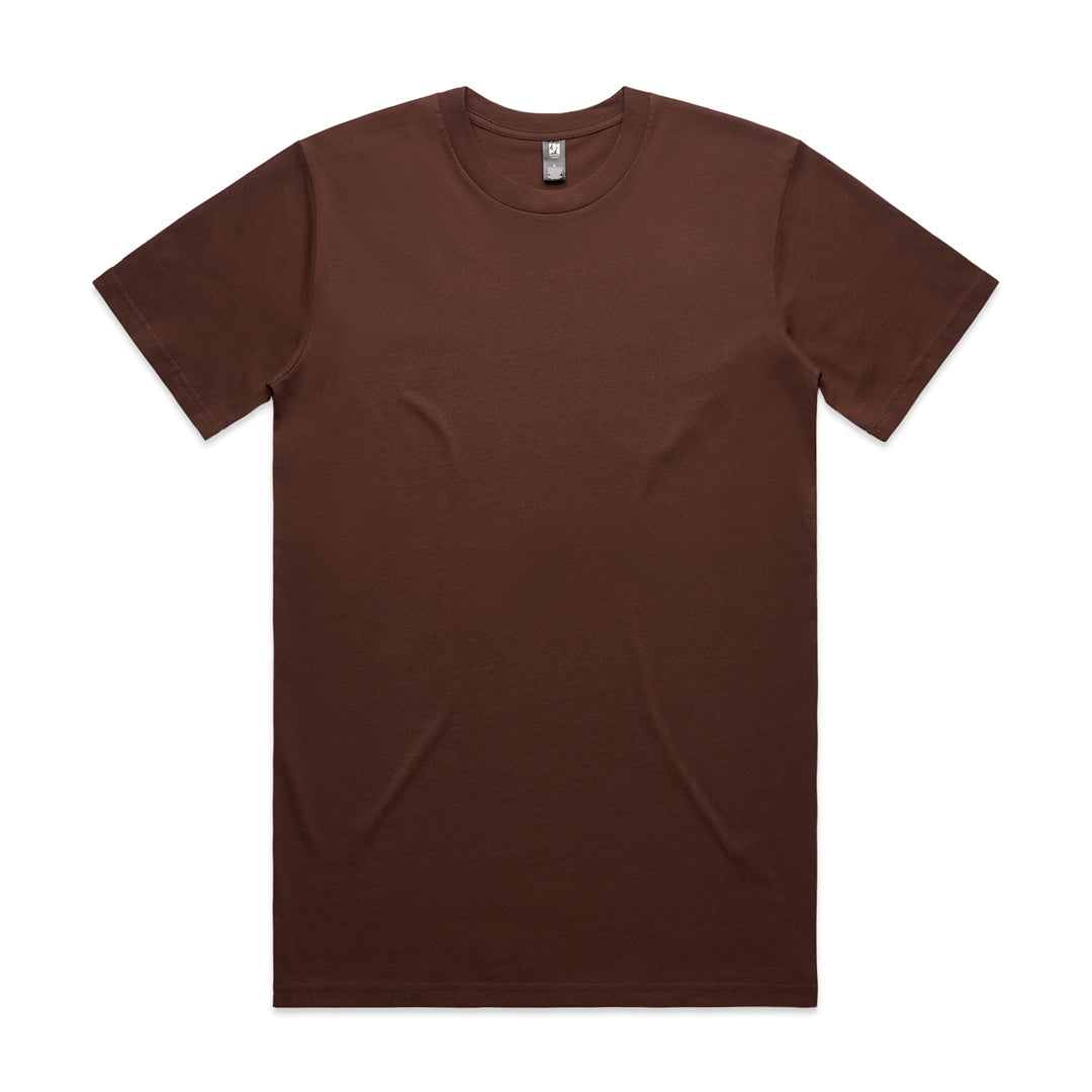 House of Uniforms The Classic Tee | Mens | Short Sleeve AS Colour Chestnut-as