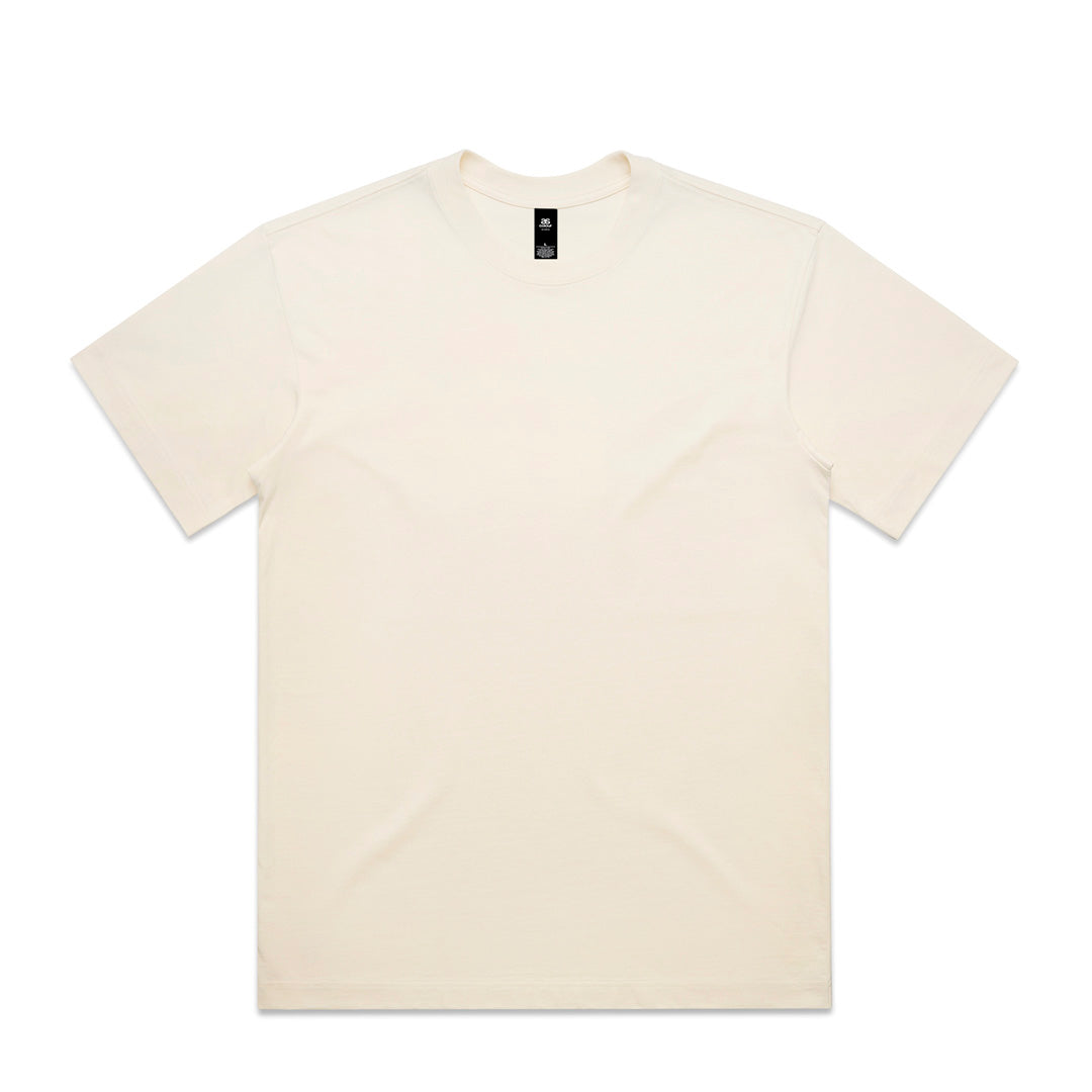 House of Uniforms The Box Tee | Mens | Short Sleeve AS Colour Ecru