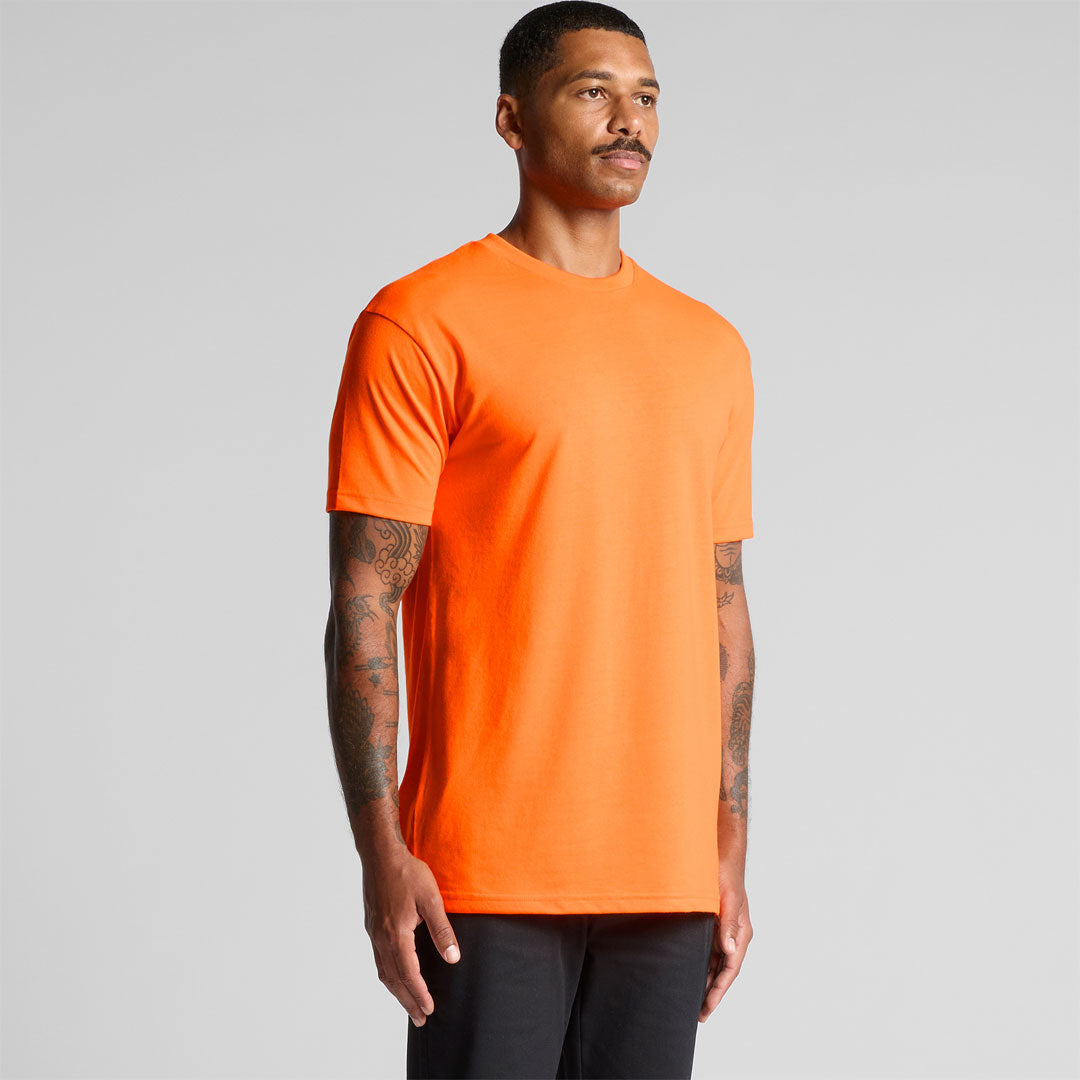 House of Uniforms The Block Hi Vis Tee | Mens | Short Sleeve AS Colour