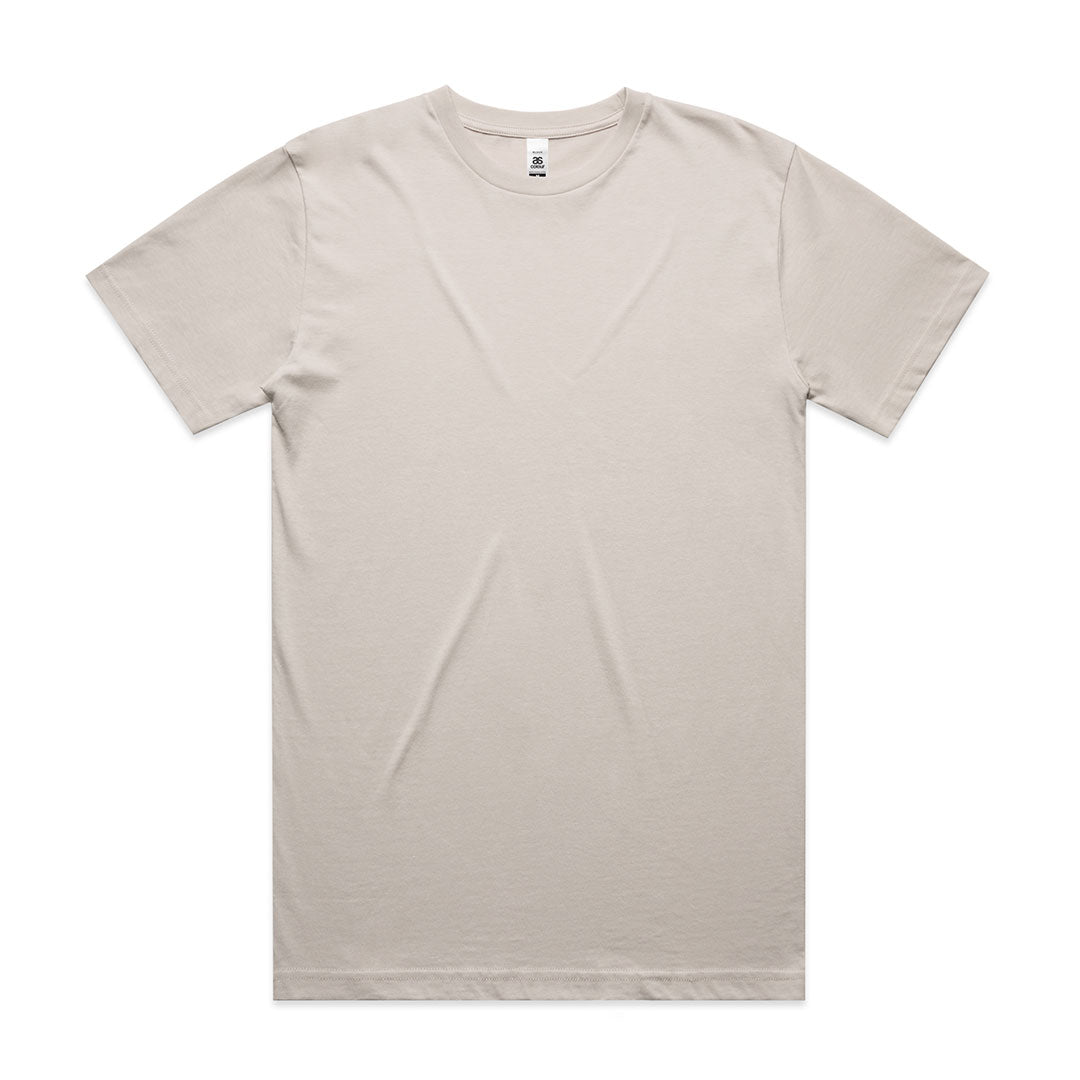 House of Uniforms The Block Tubular Tee | Mens | Short Sleeve AS Colour Bone