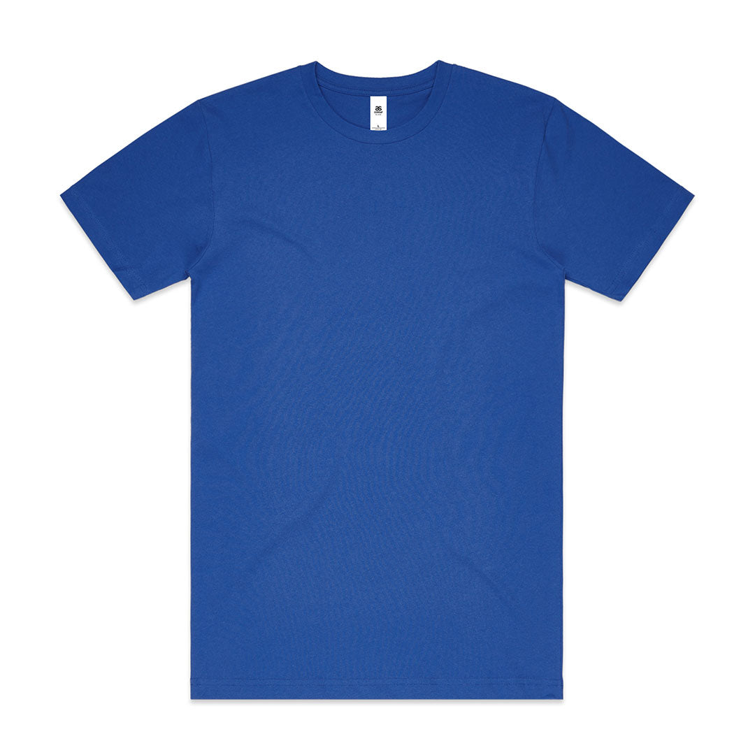 House of Uniforms The Block Tubular Tee | Mens | Short Sleeve AS Colour Bright Royal