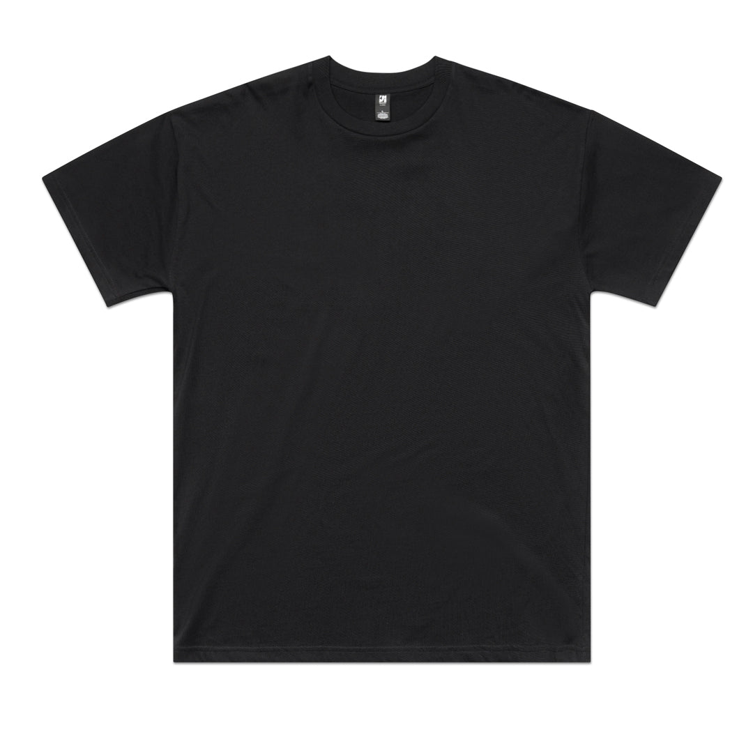 House of Uniforms The Classic Oversized Tee | Mens AS Colour Black