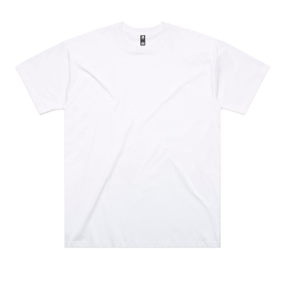 House of Uniforms The Classic Oversized Tee | Mens AS Colour White