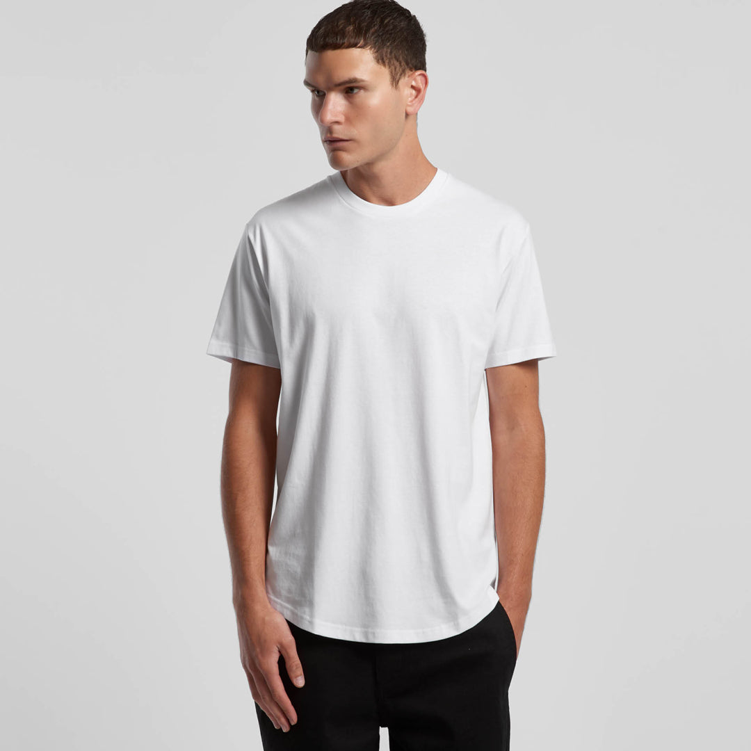 House of Uniforms The Staple Curve Tee | Mens | Short Sleeve AS Colour