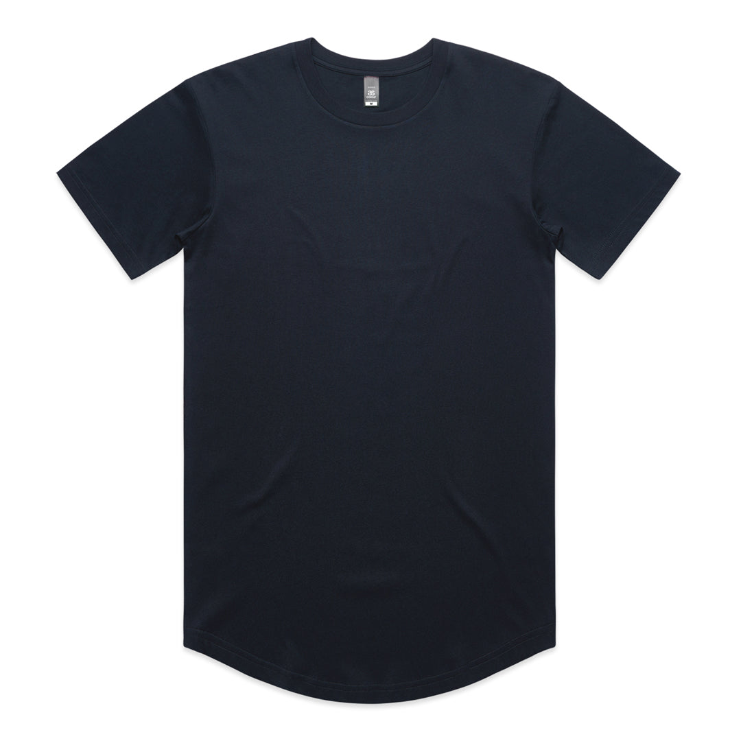 House of Uniforms The Staple Curve Tee | Mens | Short Sleeve AS Colour Navy