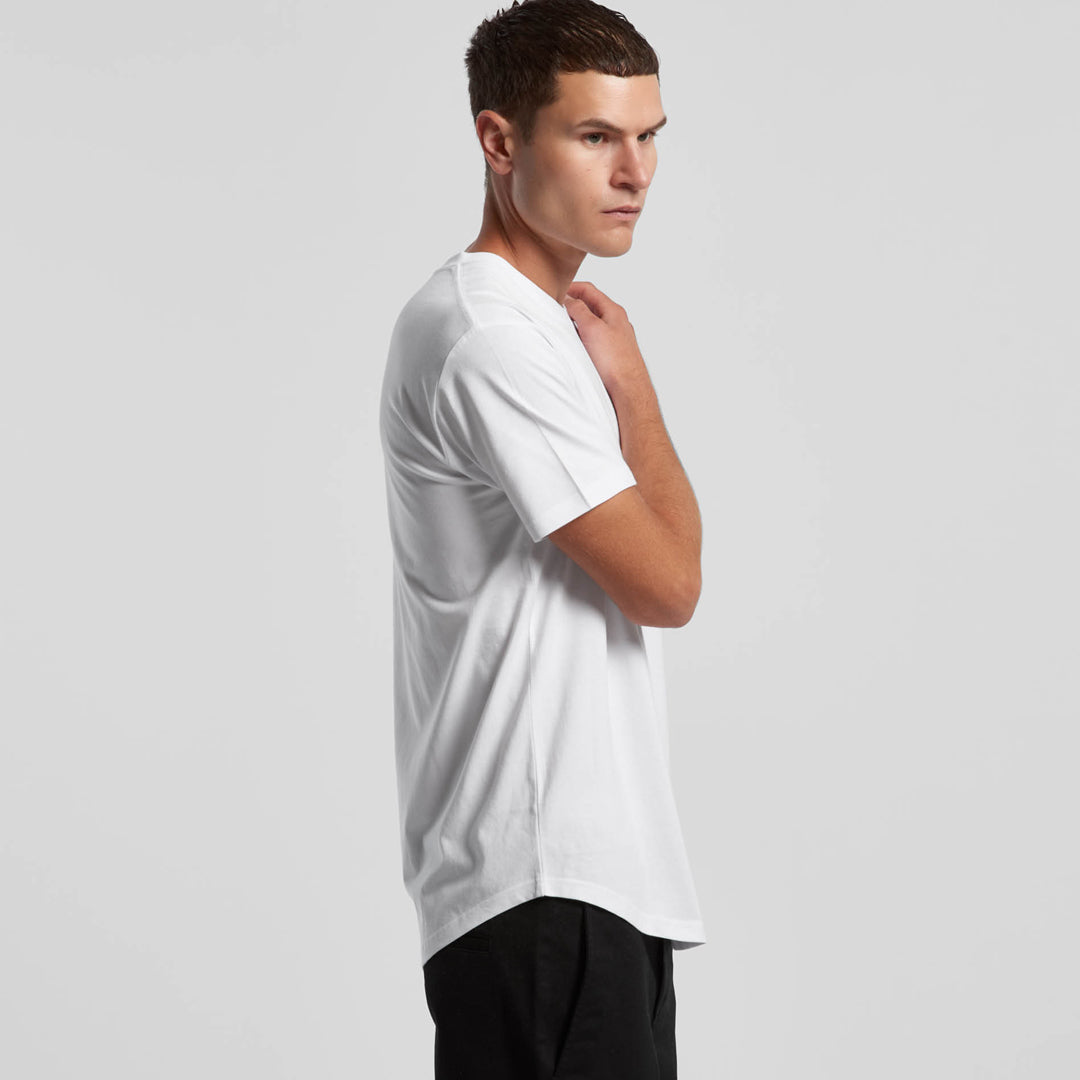 House of Uniforms The Staple Curve Tee | Mens | Short Sleeve AS Colour