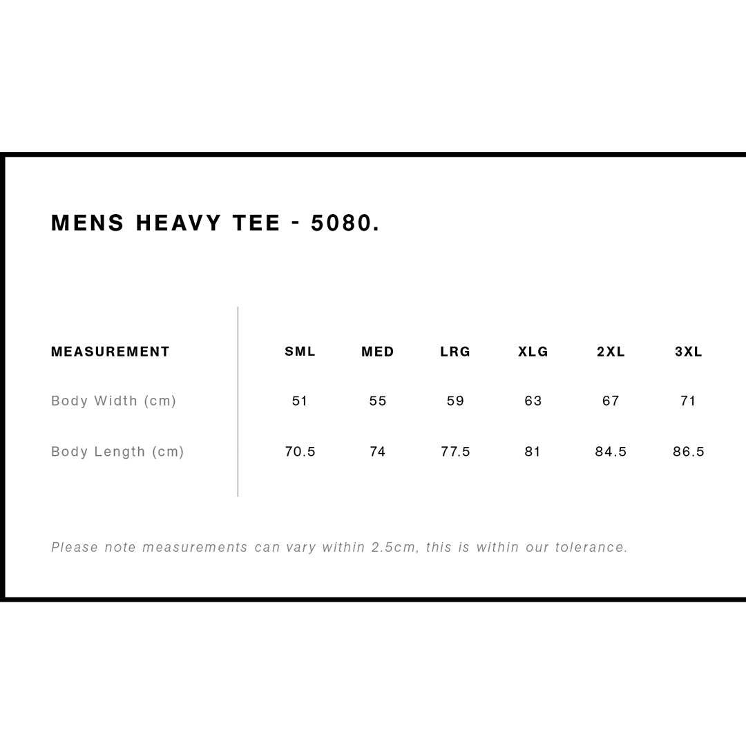 House of Uniforms The Heavy Faded Tee | Mens | Short Sleeve AS Colour