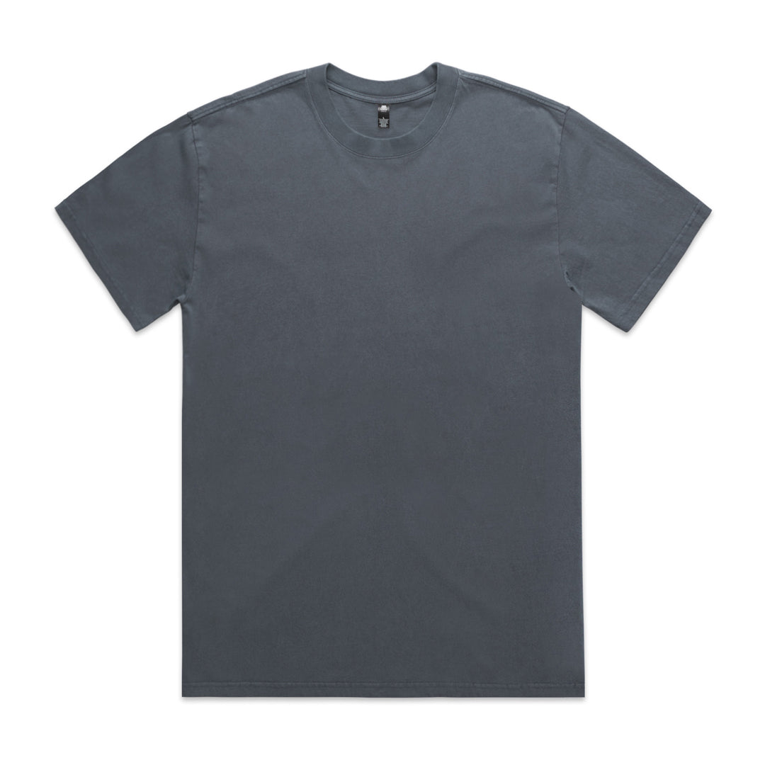 House of Uniforms The Heavy Faded Tee | Mens | Short Sleeve AS Colour Indigo