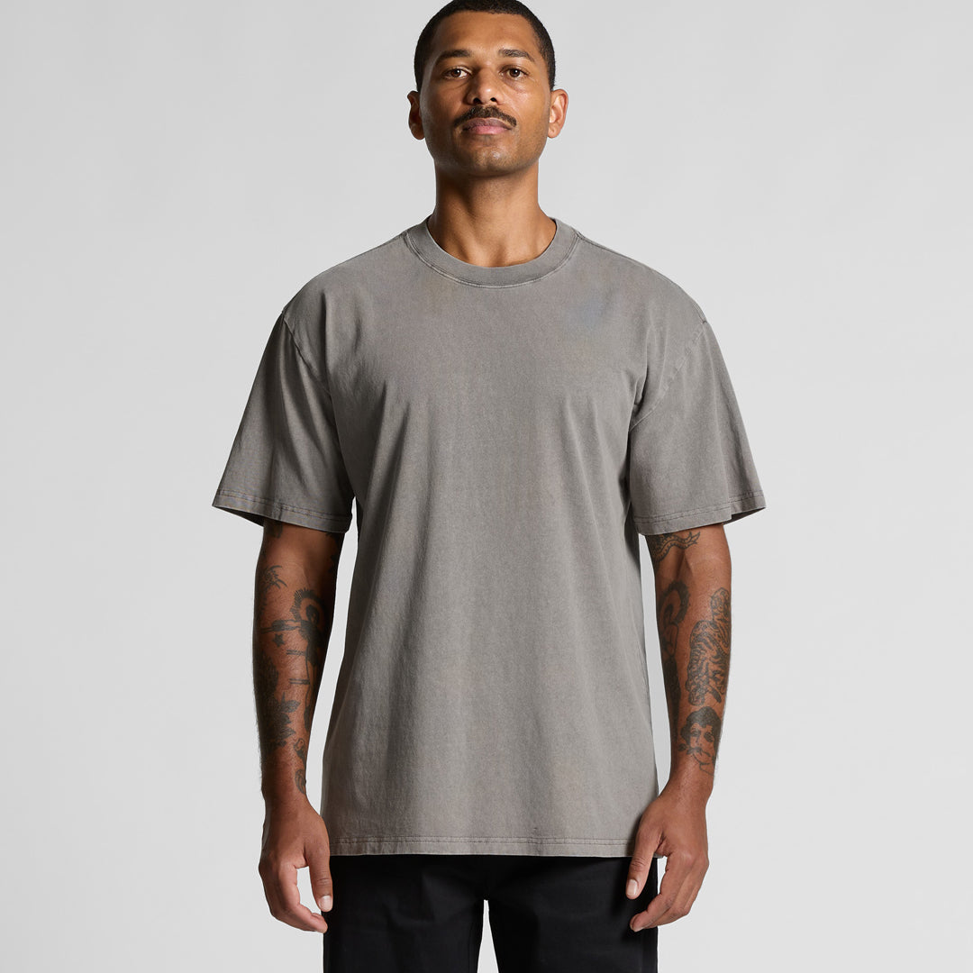 House of Uniforms The Heavy Faded Tee | Mens | Short Sleeve AS Colour