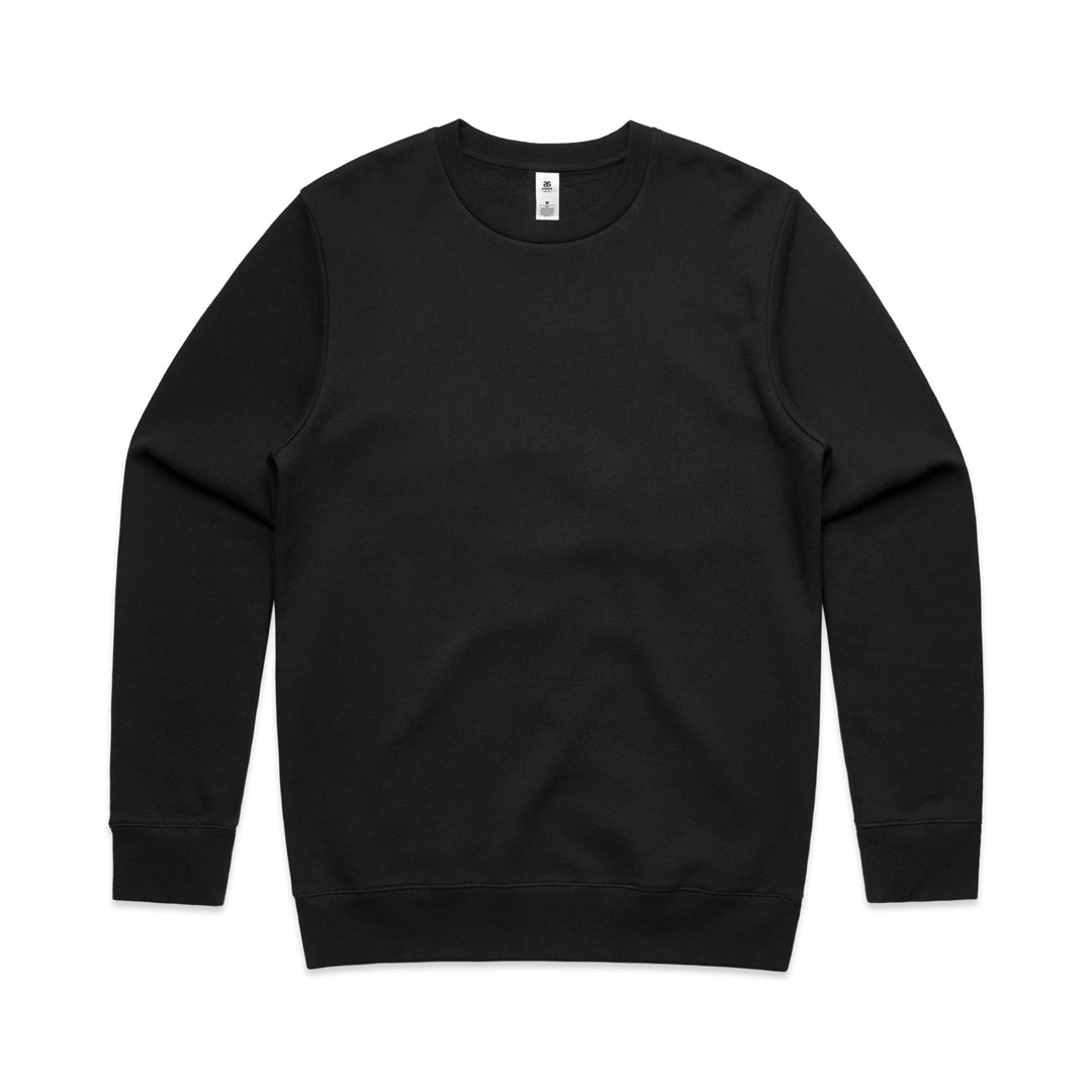 House of Uniforms The Stencil Crew Jumper | Adults AS Colour Black