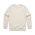 House of Uniforms The Stencil Crew Jumper | Adults AS Colour Ecru