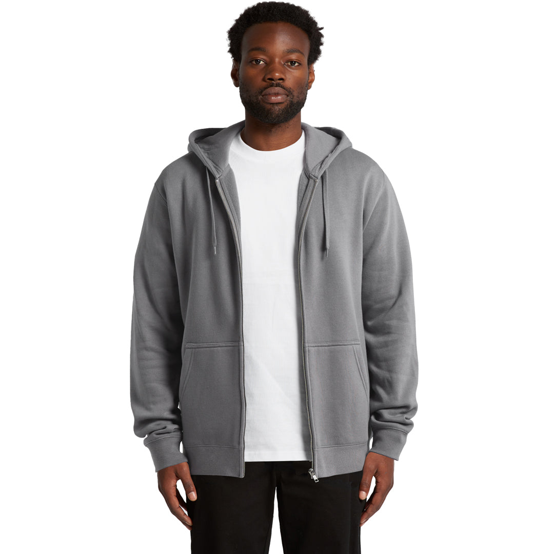 House of Uniforms The Stencil Zip Hoodie | Mens AS Colour