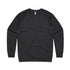 House of Uniforms The Brush Crew Jumper | Mens AS Colour Asphalt Marle
