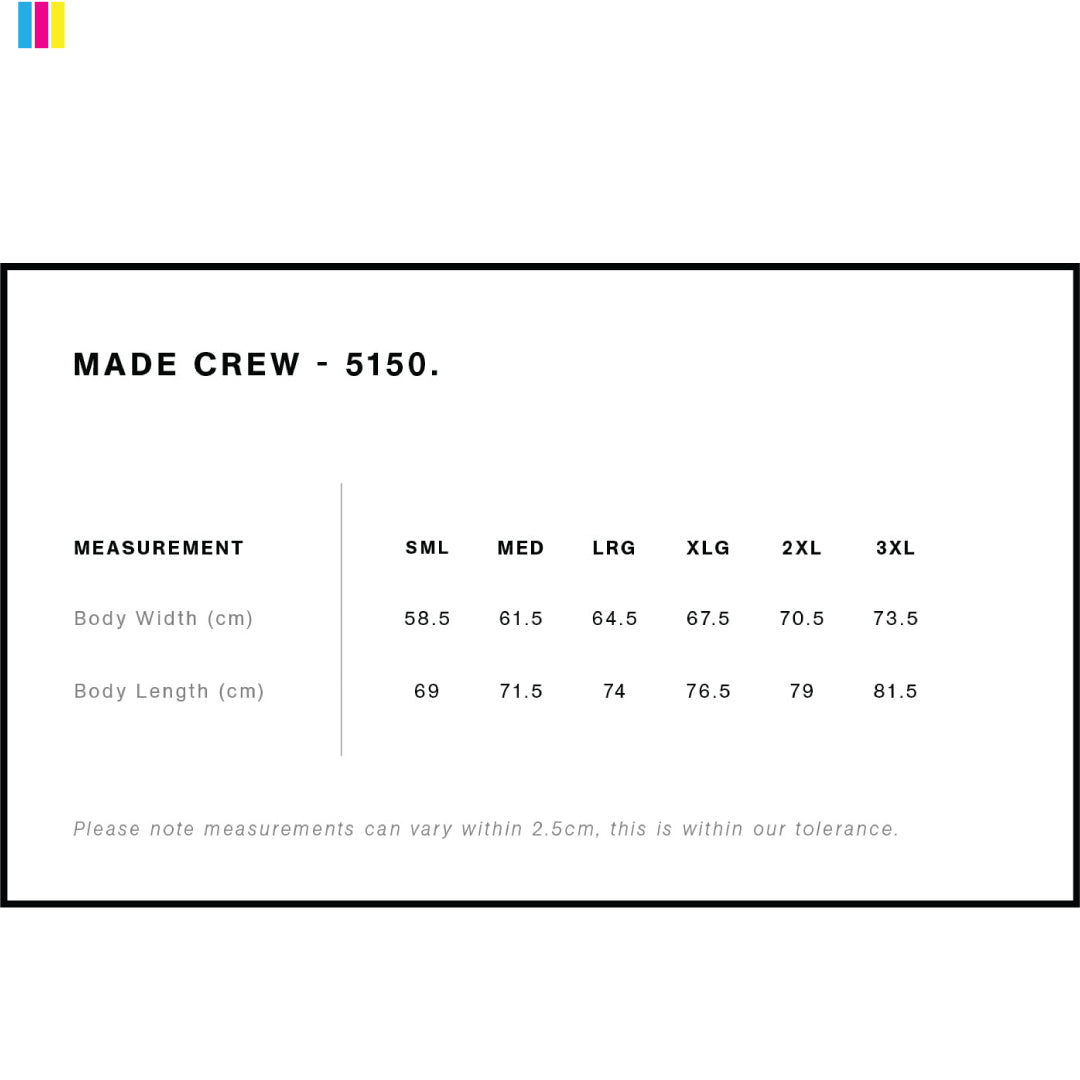 House of Uniforms The Made Crew Jumper | Mens AS Colour
