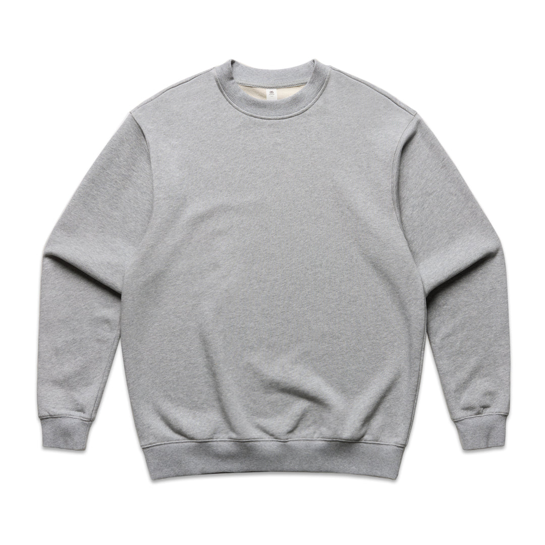House of Uniforms The Made Crew Jumper | Mens AS Colour Grey Marle