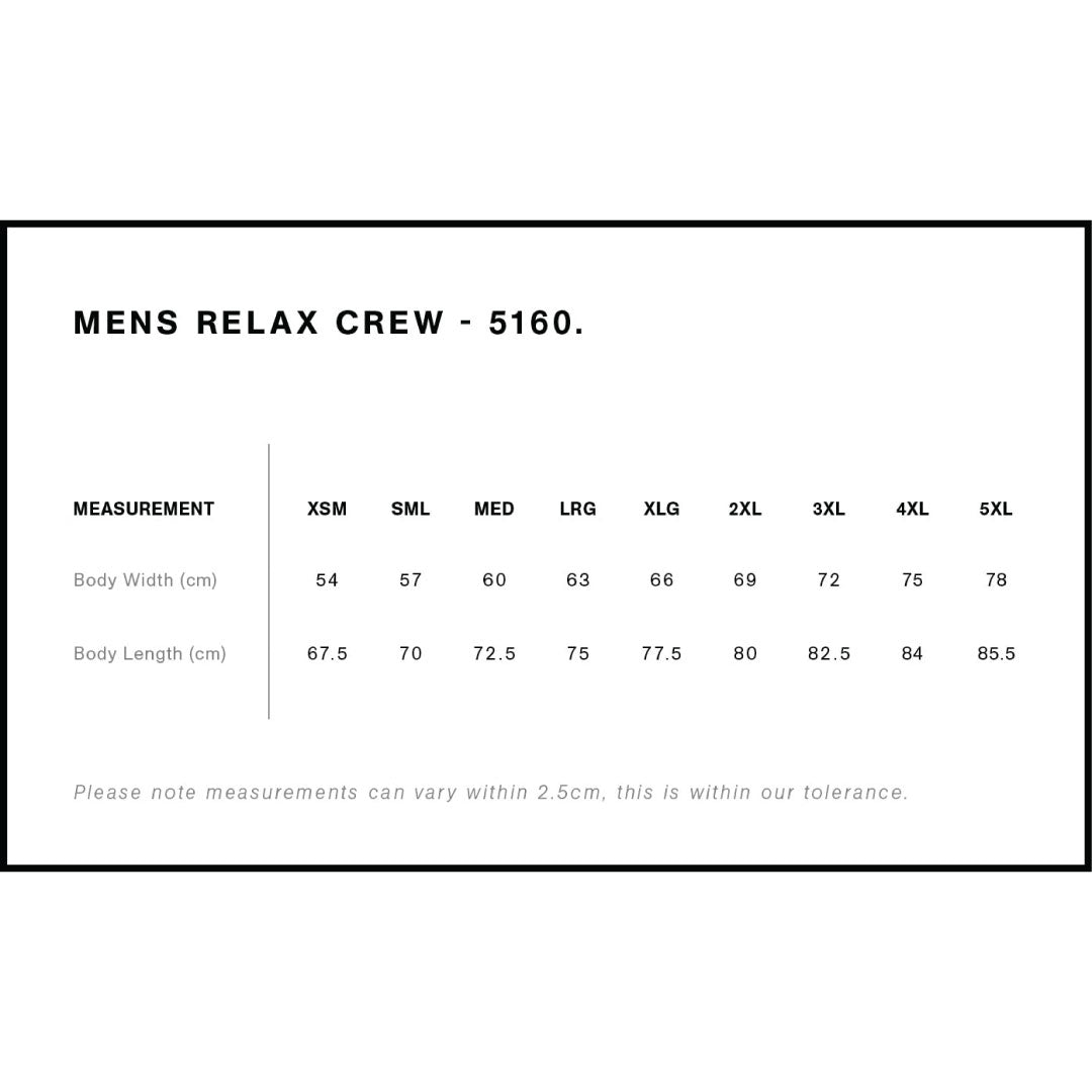 House of Uniforms The Relax Crew Jumper | Mens AS Colour