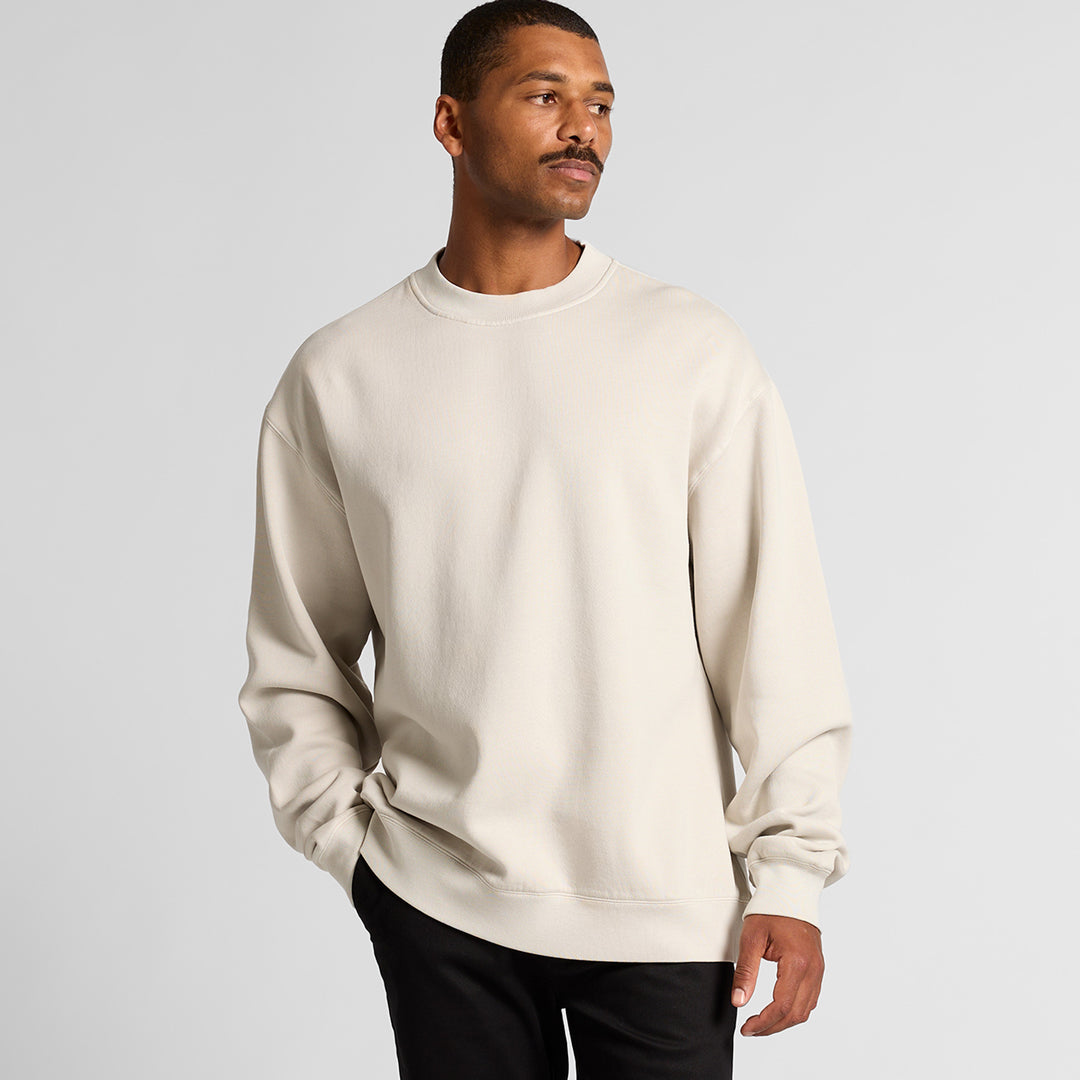House of Uniforms The Relax Faded Crew Jumper | Adults AS Colour