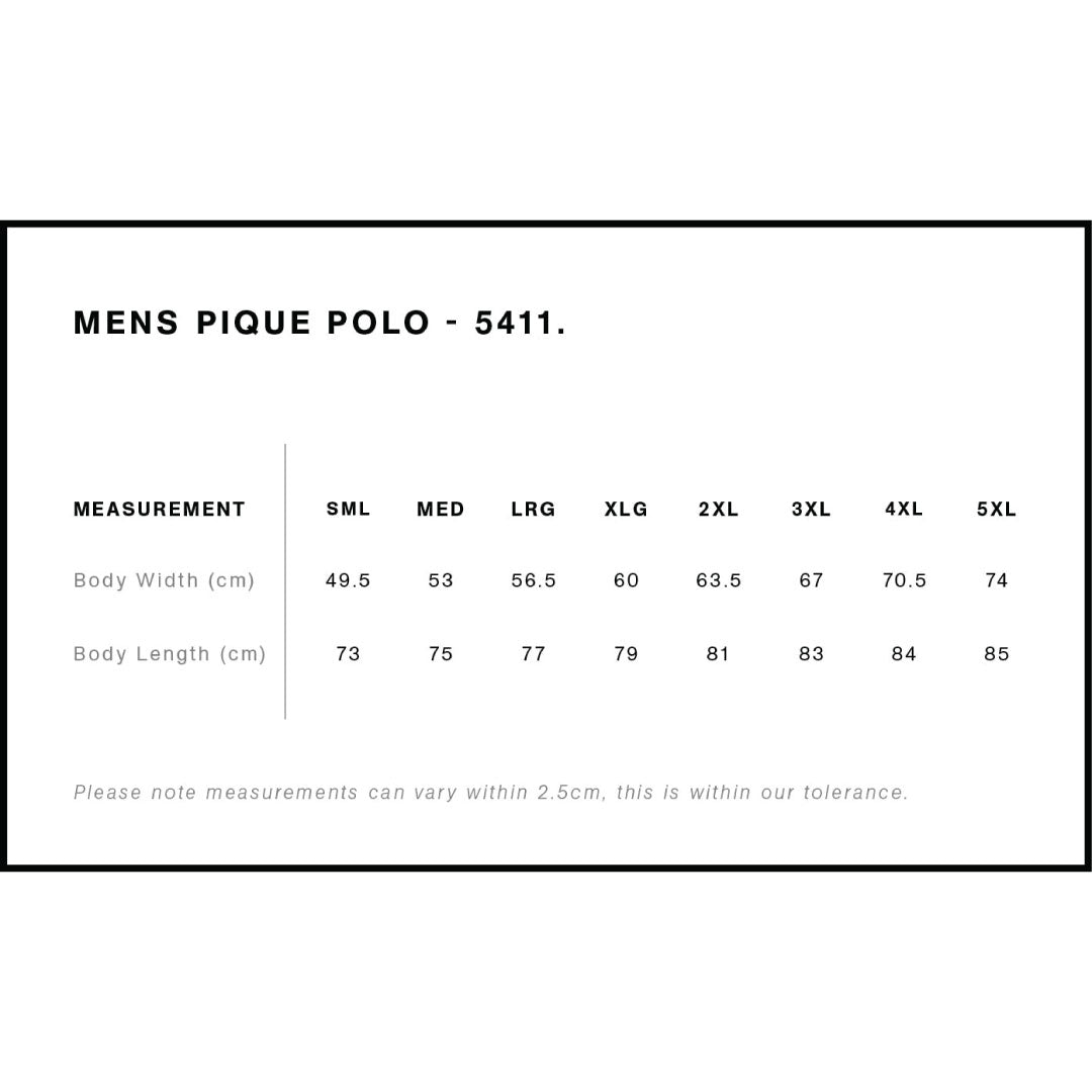 House of Uniforms The Pique Polo | Mens | Short Sleeve AS Colour