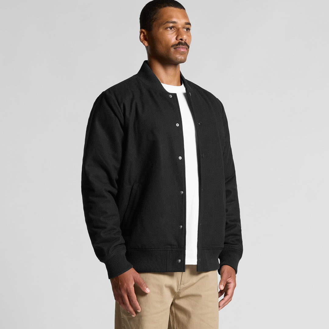 House of Uniforms The Felt Bomber Jacket | Mens AS Colour