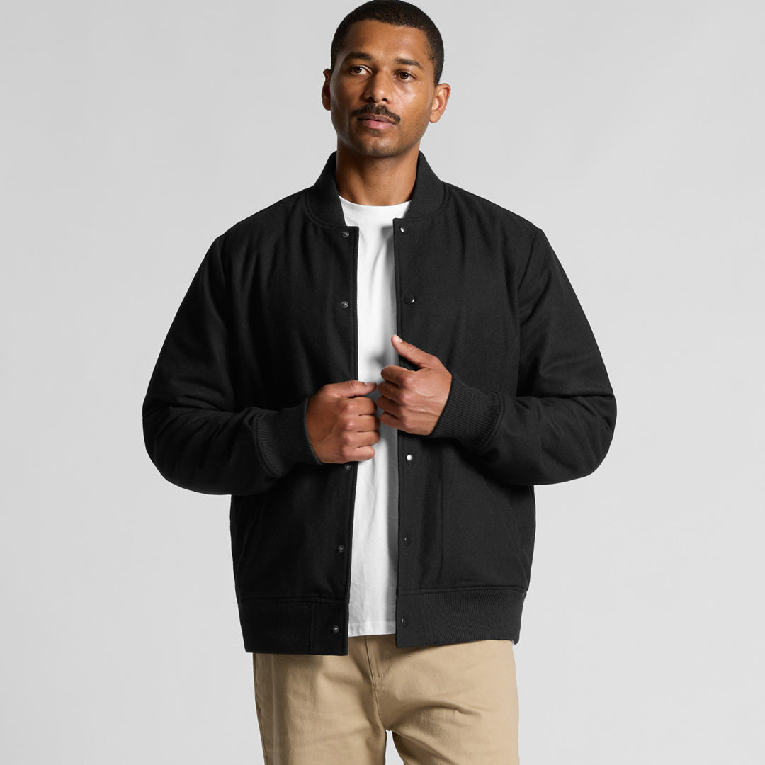 House of Uniforms The Felt Bomber Jacket | Mens AS Colour