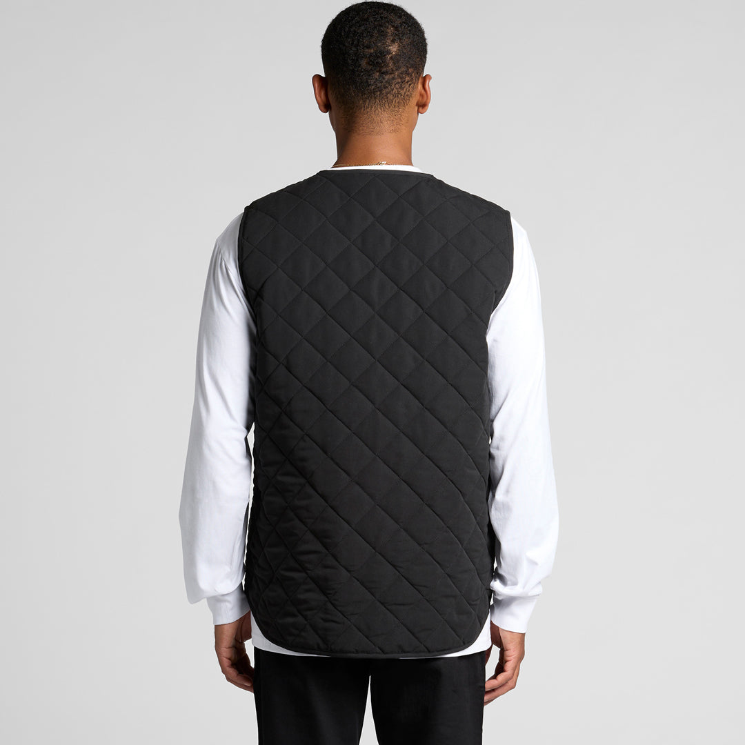 House of Uniforms The Quilted Vest | Mens AS Colour