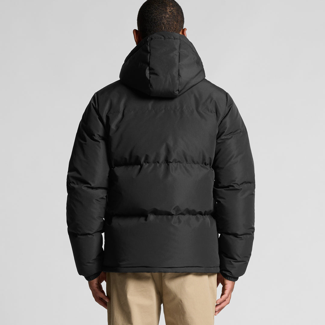 House of Uniforms The Hooded Puffer Jacket | Mens AS Colour
