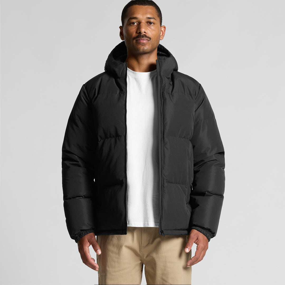 House of Uniforms The Hooded Puffer Jacket | Mens AS Colour
