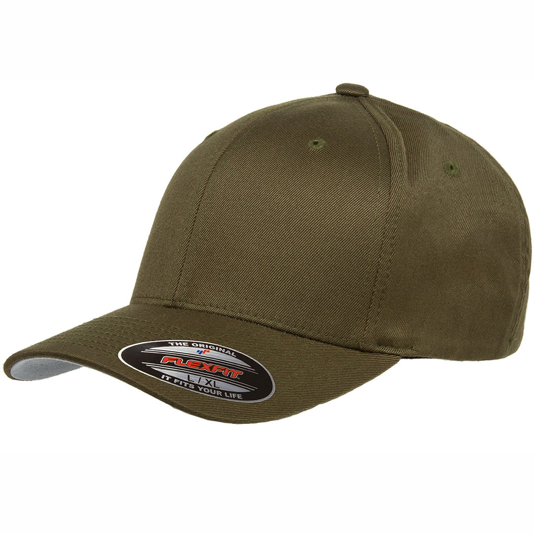 House of Uniforms The Flexfit Worn by the World Cap Flexfit Olive