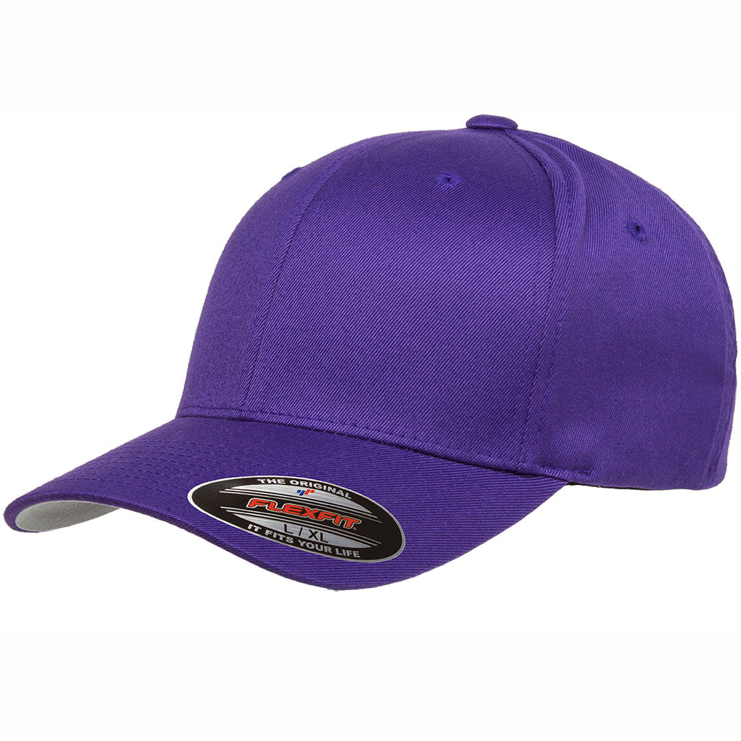 House of Uniforms The Flexfit Worn by the World Cap Flexfit Purple