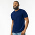 House of Uniforms The Softstyle Crew Neck Tee | Adults Gildan Navy