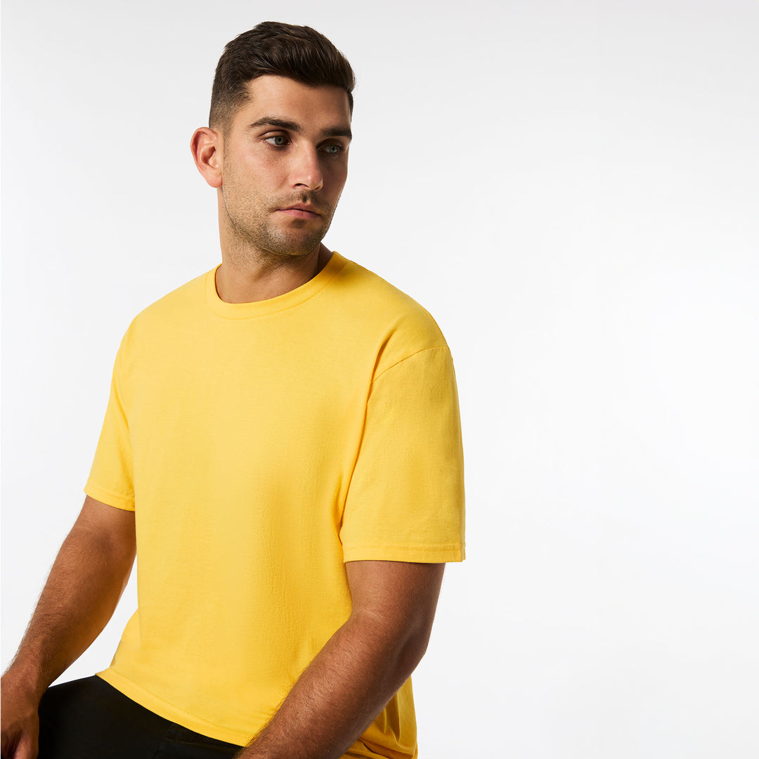 House of Uniforms The Mid Weight Cotton Tee | Adults Gildan