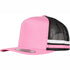 House of Uniforms The Flexfit YP Stripe Trucker Cap Flexfit Pink/Black