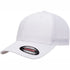 House of Uniforms The Flexfit Mesh Trucker Cap Flexfit White