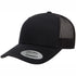 House of Uniforms The Flexfit YP Classic Retro Wade Trucker Cap Flexfit Black