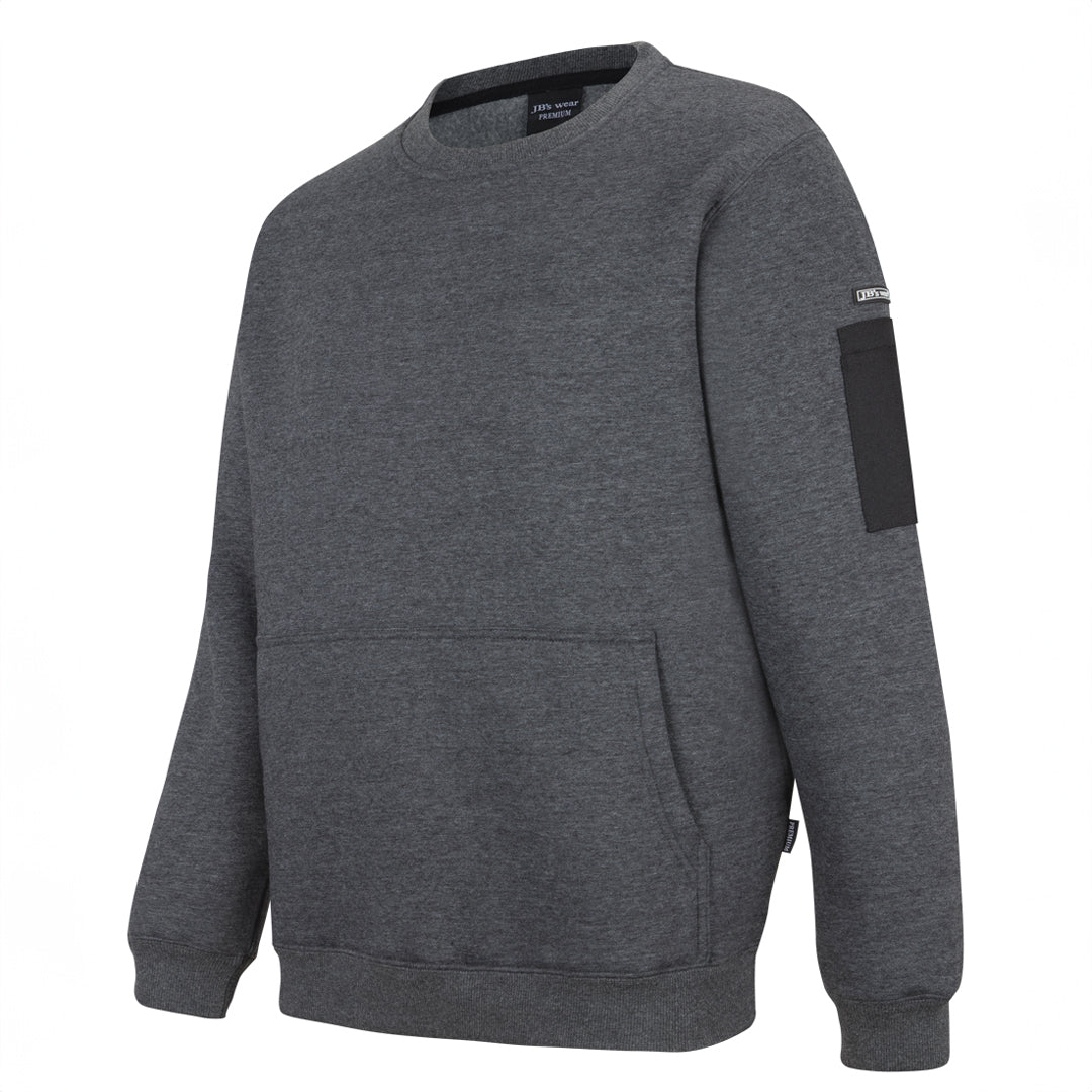 House of Uniforms The Premium Trade Crew Neck Jumper | Adults Jbs Wear